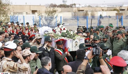 استقبال از پیکر شهید مدافع حرم وحید فرهنگی