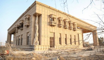 کاخ صدام پس از فرار داعش