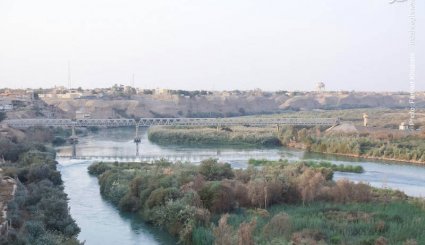 کاخ صدام پس از فرار داعش