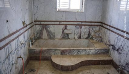 کاخ صدام پس از فرار داعش