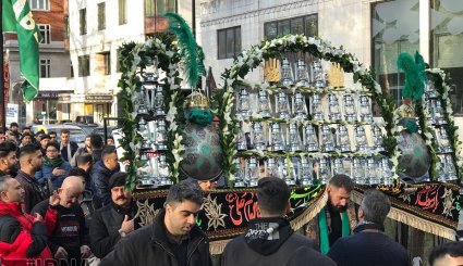 تصاویر/ برگزاری راهپیمایی اربعین حسینی (ع) در لندن