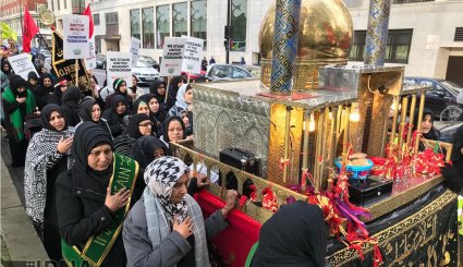 تصاویر/ برگزاری راهپیمایی اربعین حسینی (ع) در لندن