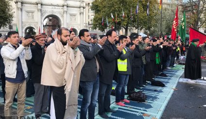تصاویر/ برگزاری راهپیمایی اربعین حسینی (ع) در لندن