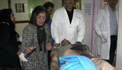 امداد رسانی به مصدومان زلزله در قصرشیرین