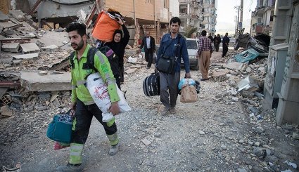 مصدومان و جانباختگان زلزله در سرپل‌ذهاب