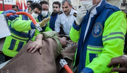 مصدومان و جانباختگان زلزله در سرپل‌ذهاب