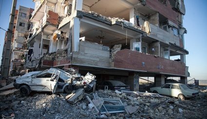 مصدومان و جانباختگان زلزله در سرپل‌ذهاب