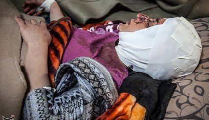 مصدومان و جانباختگان زلزله در سرپل‌ذهاب