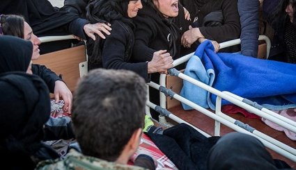 مصدومان و جانباختگان زلزله در سرپل‌ذهاب