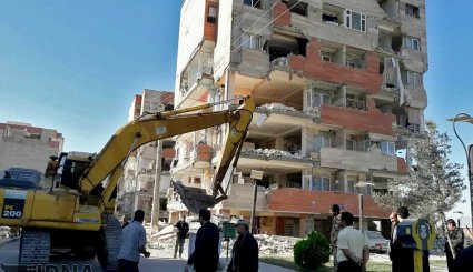 زلزله کرمانشاه / خسارات وارده به مسکن مهر سرپل ذهاب + تصاویر