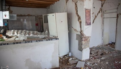 خسارات زلزله در روستاهای اطراف سرپل ذهاب + تصاویر