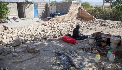 خسارات زلزله در روستاهای اطراف سرپل ذهاب + تصاویر