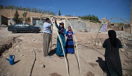 خسارات زلزله در روستاهای اطراف سرپل ذهاب + تصاویر