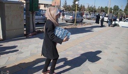 امداد رسانی به مصدومان زلزله در سرپل‌ذهاب + تصاویر