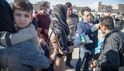 امداد رسانی به مصدومان زلزله در سرپل‌ذهاب + تصاویر