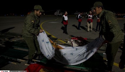 اعزام مجروحان زلزله کرمانشاه به تهران