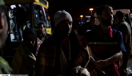 اعزام مجروحان زلزله کرمانشاه به تهران