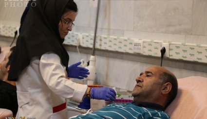 مردم تبریز برای کرمانشاه خون دادند