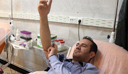 مردم تبریز برای کرمانشاه خون دادند