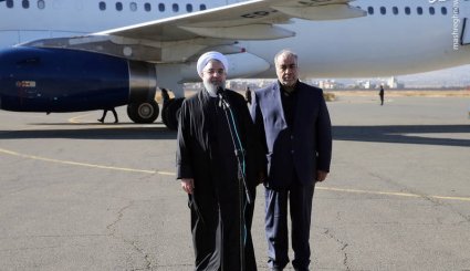 سفر روحانی به مناطق زلزله زده کرمانشاه