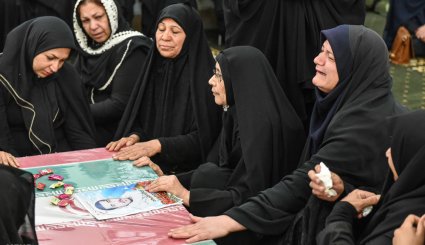 ورود پیکر ۵ شهید نیروی انتظامی به شیراز
