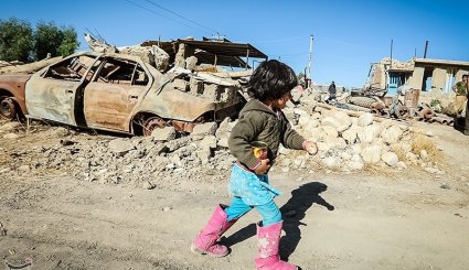 روستاهای زلزله زده اطراف پل ذهاب