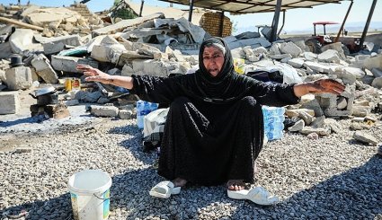 روستاهای زلزله زده اطراف پل ذهاب