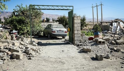 روستاهای زلزله زده اطراف پل ذهاب