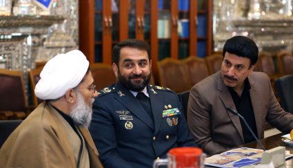 تصاویر/ دیدار فرماندهان ارتش جمهوری اسلامی ایران با لاریجانی
