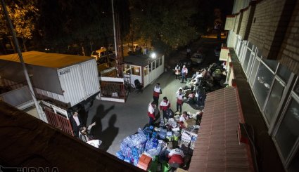 ارسال کمک های استانها برای زلزله زدگان استان کرمانشاه