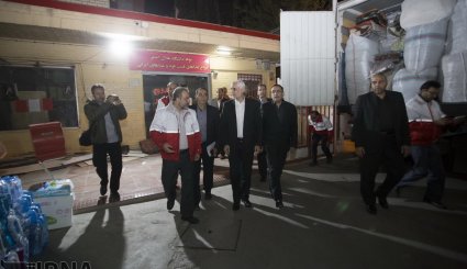 ارسال کمک های استانها برای زلزله زدگان استان کرمانشاه