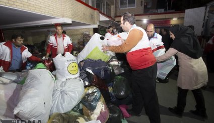 ارسال کمک های استانها برای زلزله زدگان استان کرمانشاه