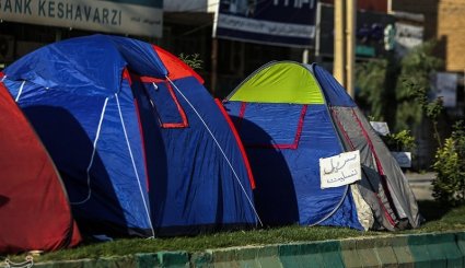 وضعیت نامناسب زلزله زدگان سرپل ذهاب + تصاویر