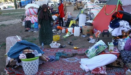 وضعیت نامناسب زلزله زدگان سرپل ذهاب + تصاویر