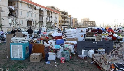 وضعیت نامناسب زلزله زدگان سرپل ذهاب + تصاویر