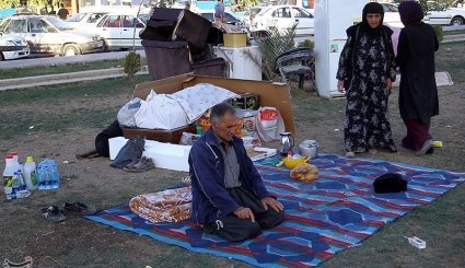 وضعیت نامناسب زلزله زدگان سرپل ذهاب + تصاویر