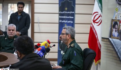 نشست خبری رئیس سازمان بسیج مستضعفین + تصاویر