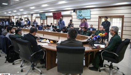 نشست خبری رئیس سازمان بسیج مستضعفین + تصاویر
