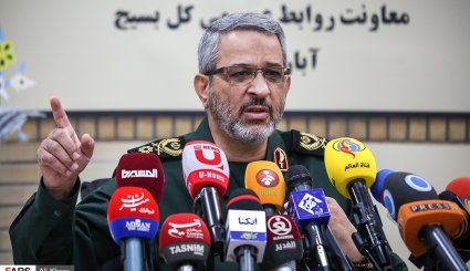 نشست خبری رئیس سازمان بسیج مستضعفین + تصاویر