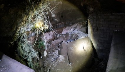 ریزش مجدد کوه در اهواز + تصاویر