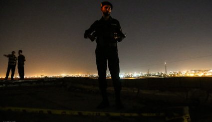 ریزش مجدد کوه در اهواز + تصاویر