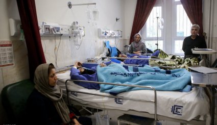 رسیدگی به مصدومان حادثه زلزله کرمانشاه + تصاویر