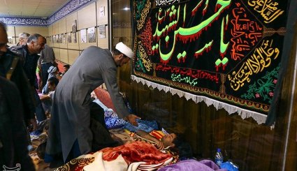 پیاده روی زائران حرم رضوی + تصاویر