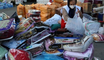 جمع آوری کمکهای مردمی برای زلزله زدگان - اصفهان + تصاویر
