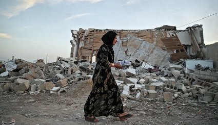 امداد رسانی به مردم زلزله زده روستاهای کرمانشاه + تصاویر