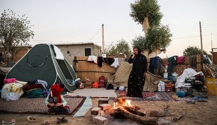 مناطق زلزله زده غرب کشور + تصاویر
