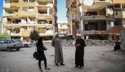مناطق زلزله زده غرب کشور + تصاویر
