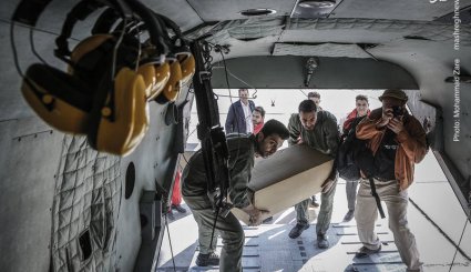 تصاویر جدید از مناطق زلزله زده کرمانشاه