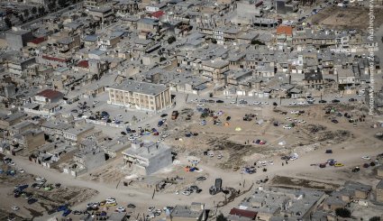 تصاویر جدید از مناطق زلزله زده کرمانشاه