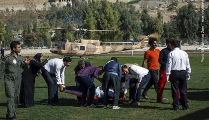 تصاویر جدید از مناطق زلزله زده کرمانشاه